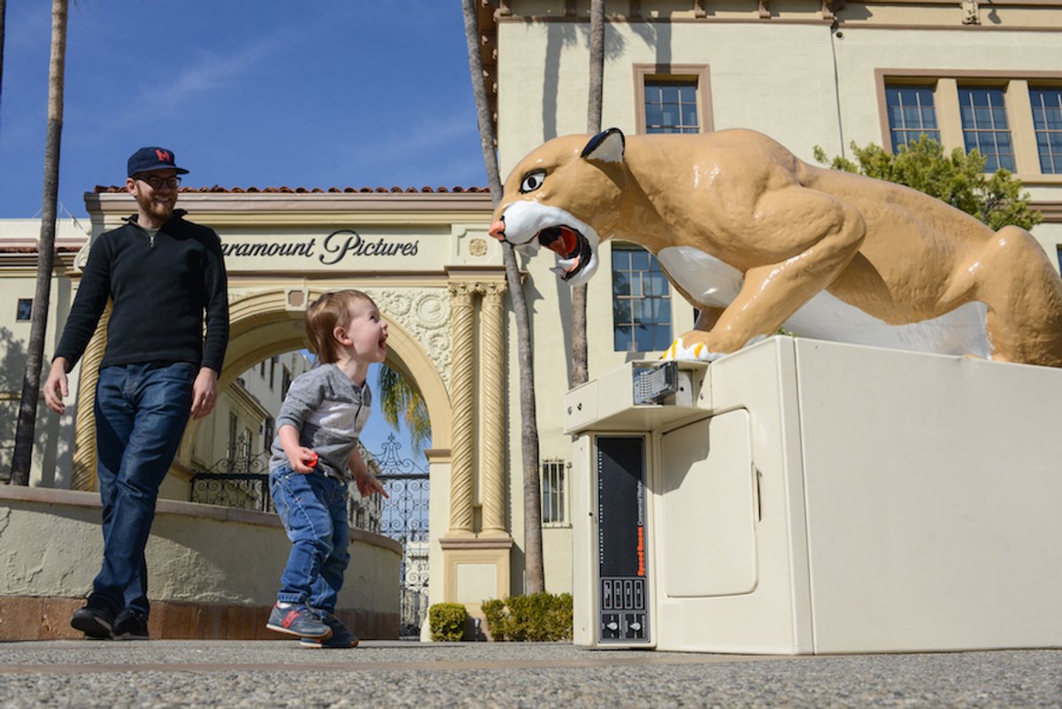 Will Boone's work for Frieze Projects in Los Angeles last February—the fair will not take place at Paramount Studios in 2021 due to a filming backlog Photo by Casey Kelbaugh. Courtesy of Casey Kelbaugh/Frieze