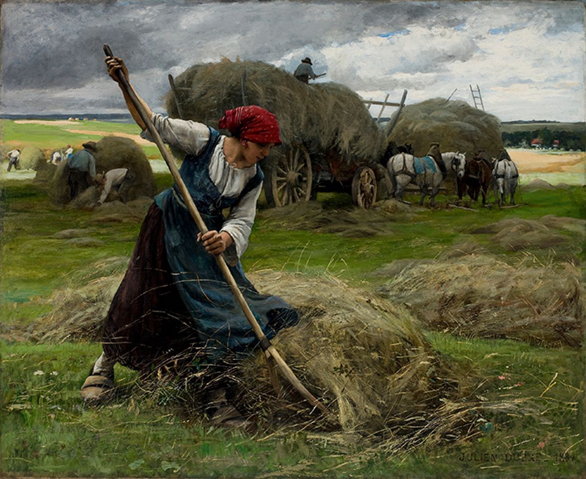 A nation viewed through the lens of food production: Julien Dupré’s Haying Scene (1884)
Saint Louis Art Museum