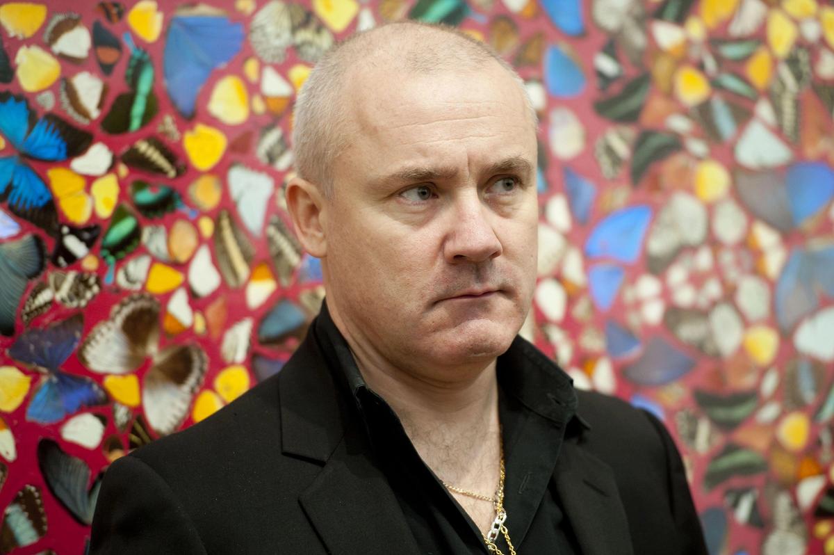 Damien Hirst Photo: Matt Crossick / Alamy Stock Photo