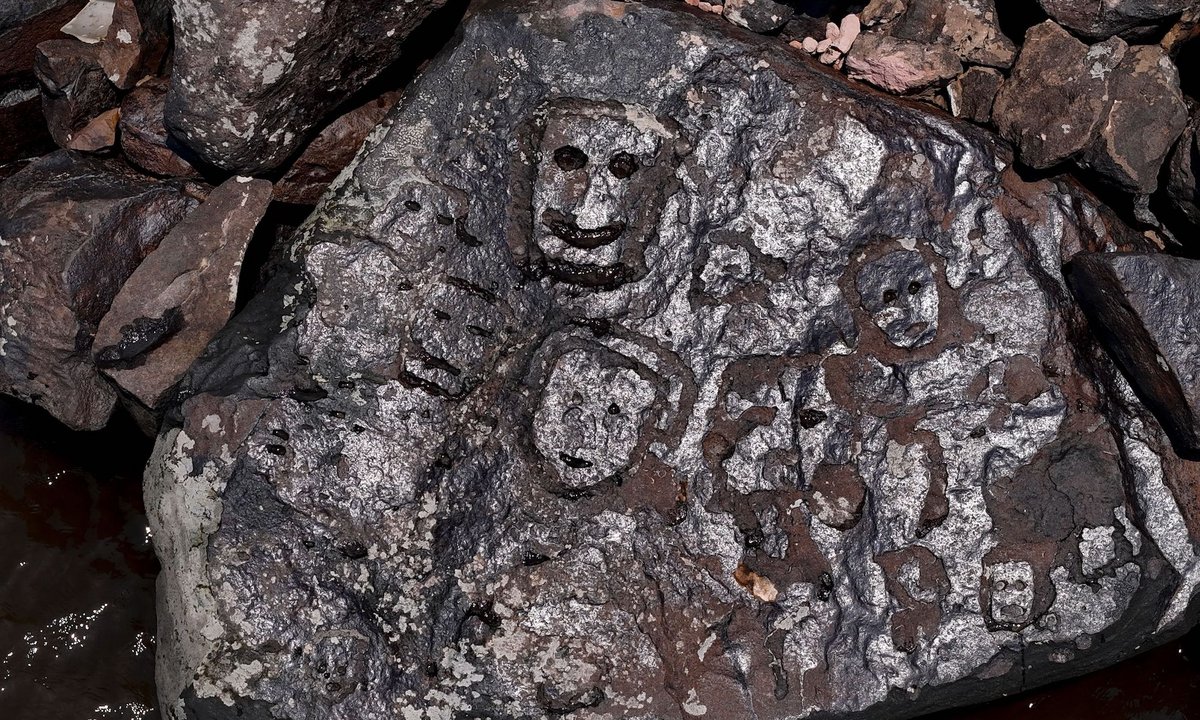 Excessive drought within the Amazon reveals historic rock carvings Excessive drought within the Amazon reveals historic rock carvings