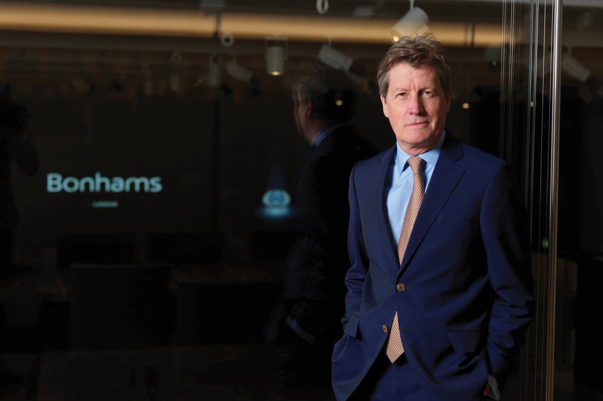 Matthew Girling joined Bonhams in 1988 Courtesy of Bonhams