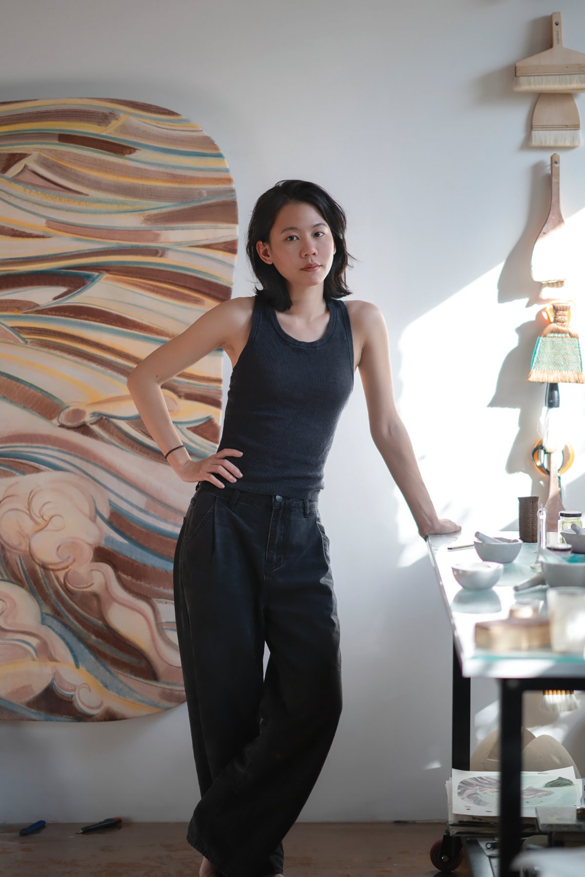 Su Yu-Xin trained in Taipei and London, and moved to Los Angeles two years ago after a stint in Shanghai
Courtesy of the artist