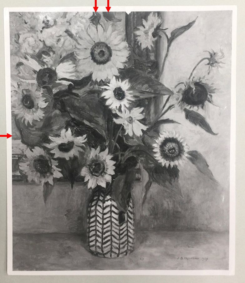 James Boliver Manson, Sunflowers (1939), private collection 