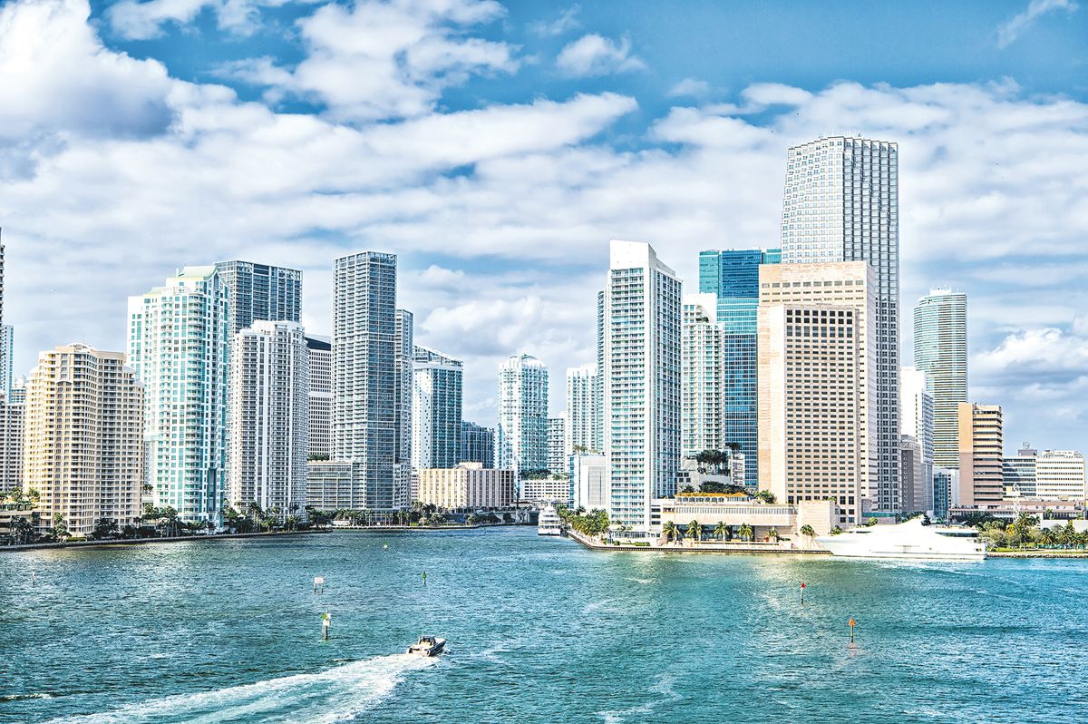 Miami’s influx of finance firms—including Goldman Sachs and Blackstone—has earned it the moniker “Wall Street South” © be free