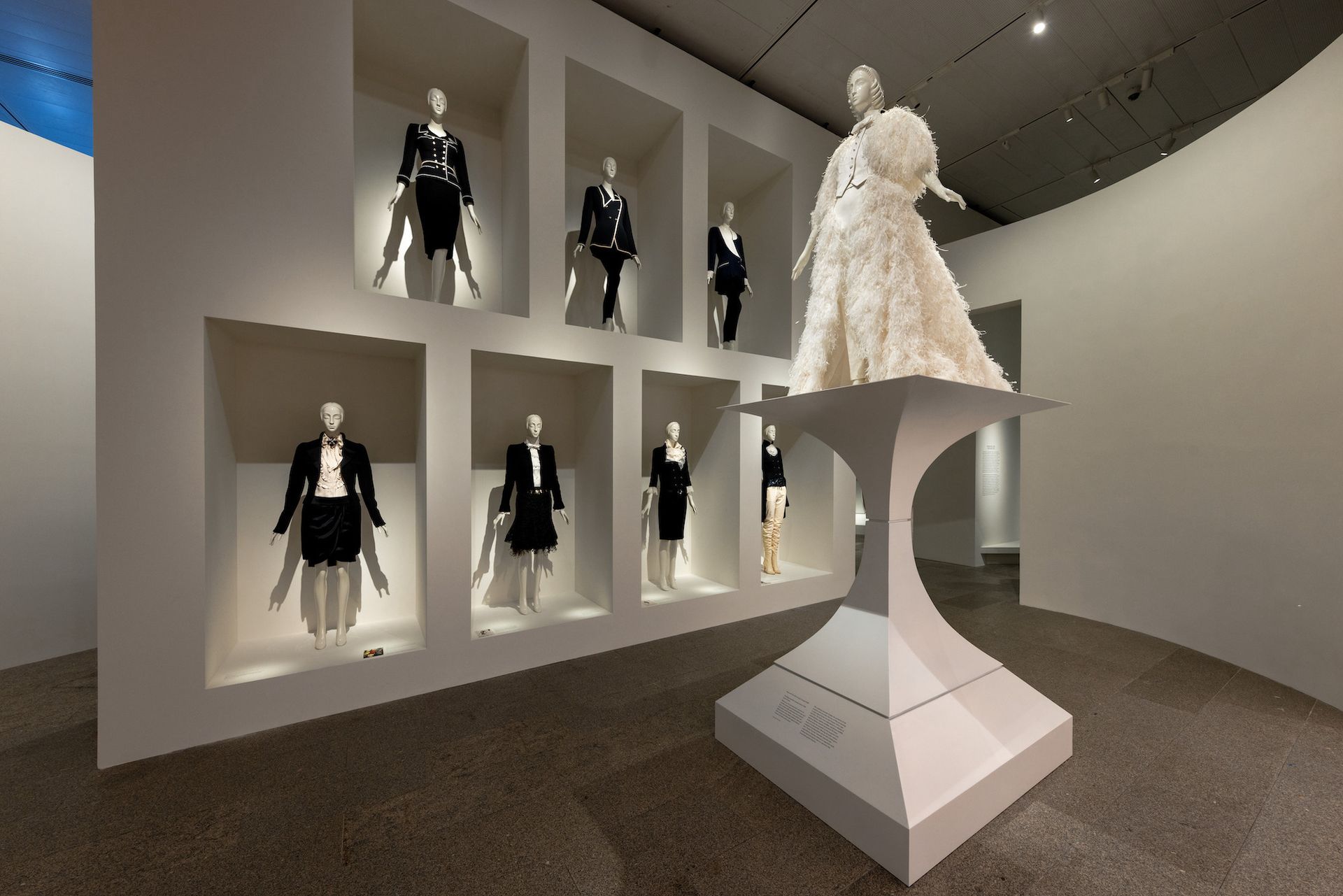 Silk camellias and bathroom tiles: Karl Lagerfeld's designs and influences  unveiled in Met (fashion) show