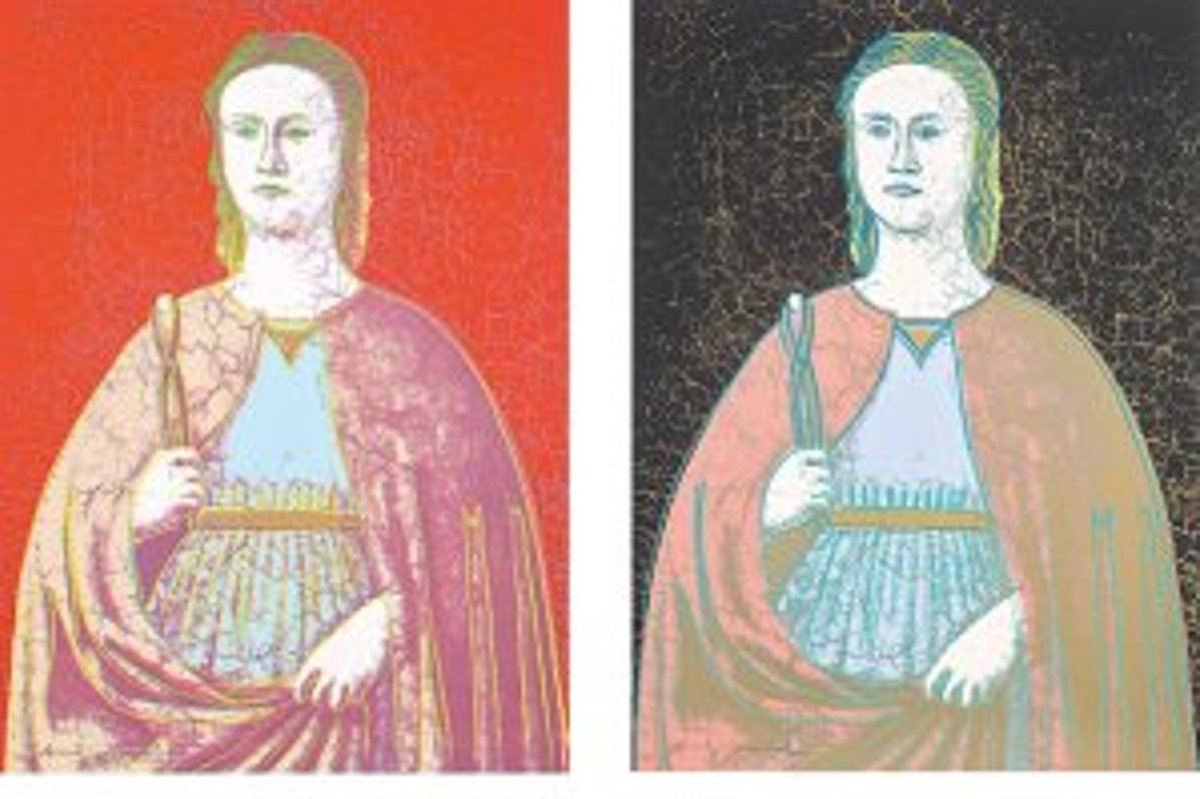 Andy Warhol, Saint Apollonia (1984)
© 2024 The Andy Warhol Foundation for the Visual Arts