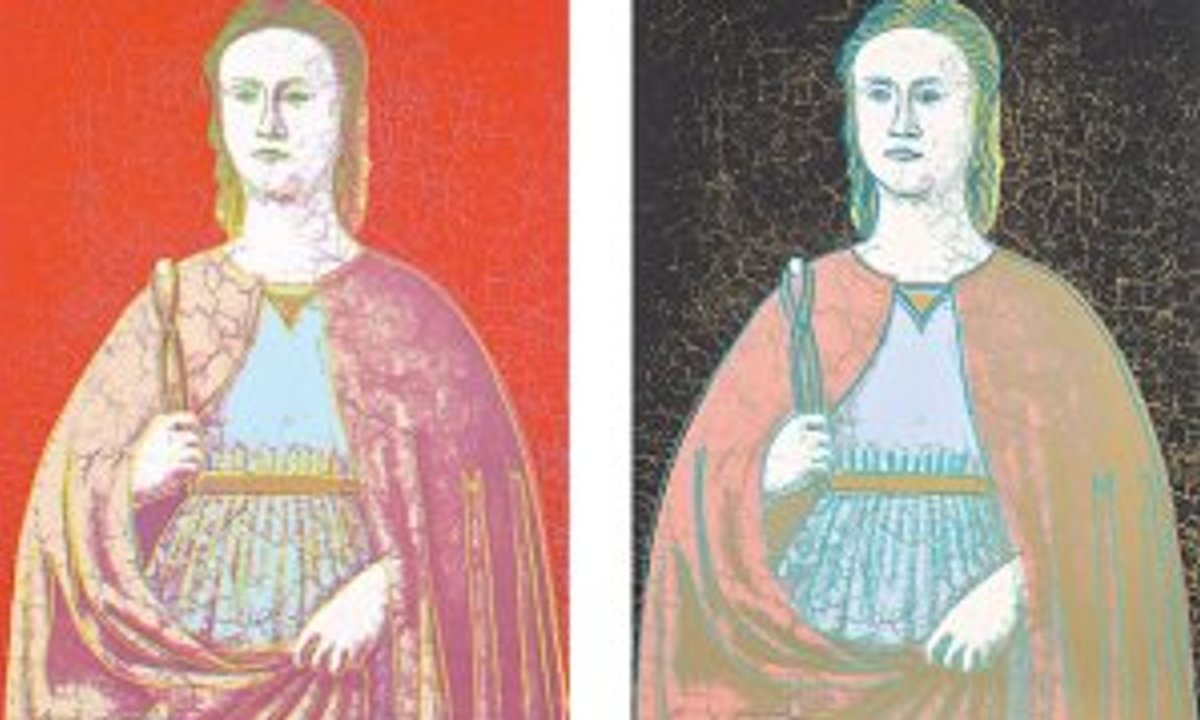 a saintly Warhol and an early Indonesian Modern masterpiece a saintly Warhol and an early Indonesian Modern masterpiece