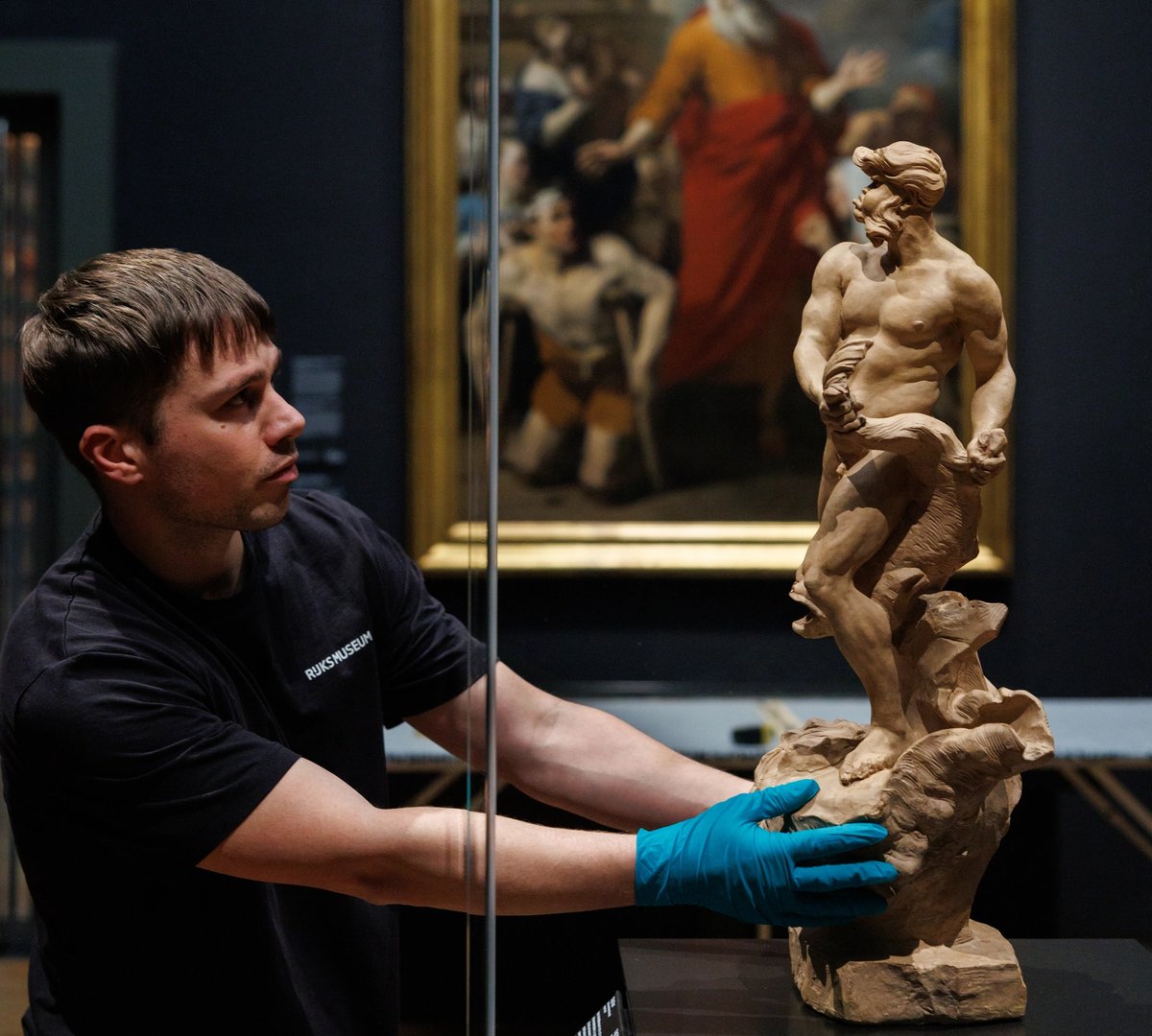 The model represented Bernini’s initial ideas for a marble statue for a fountain in Rome
Photo: Rijksmuseum/Kelly Schenk