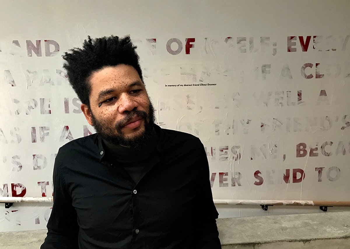 Oscar Murillo Courtesy of Louisa Buck