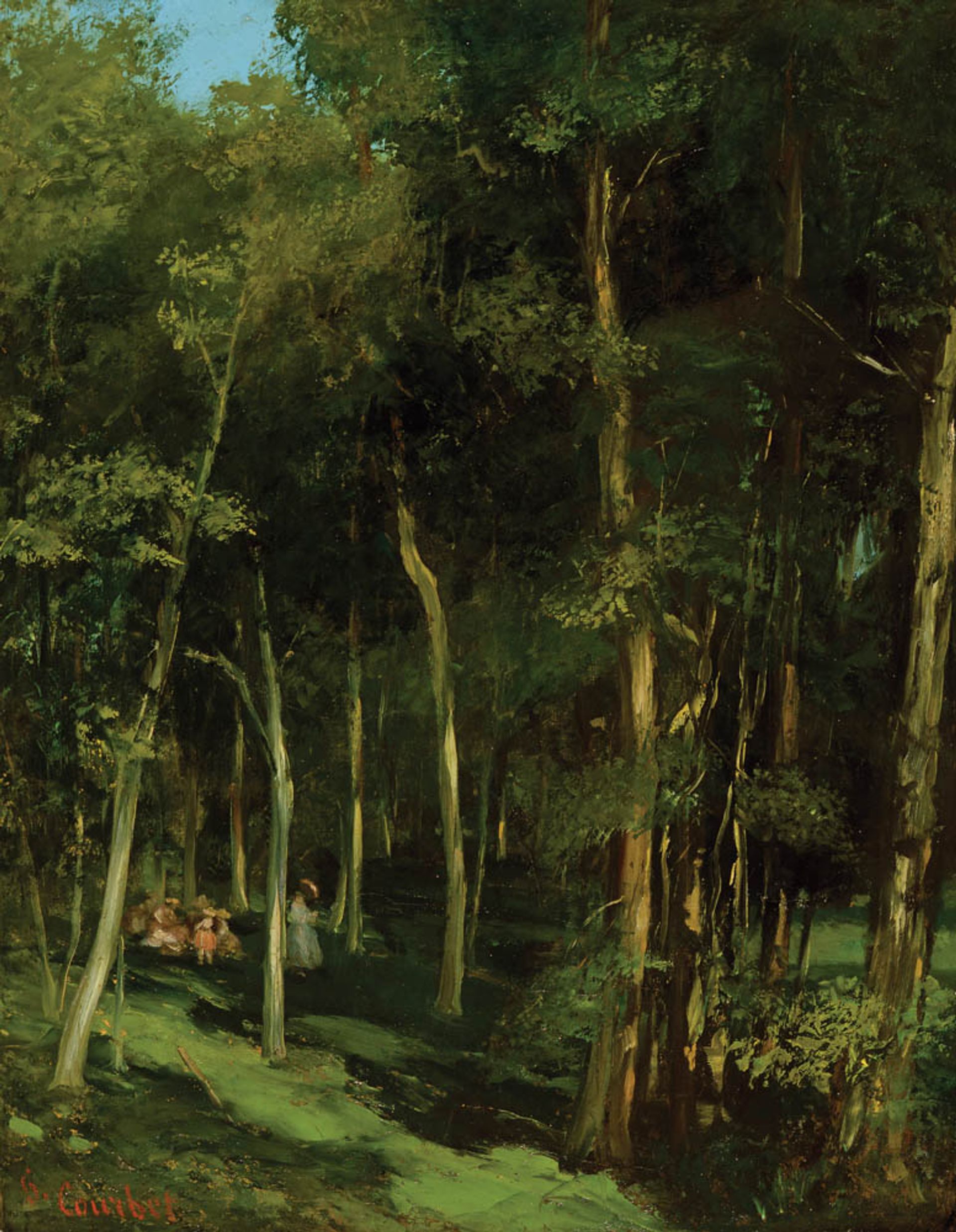 The sylvan La Ronde Enfantine, painted around 1863, may well have been known as Forest Scene © The Fitzwilliam Museum, Cambridge