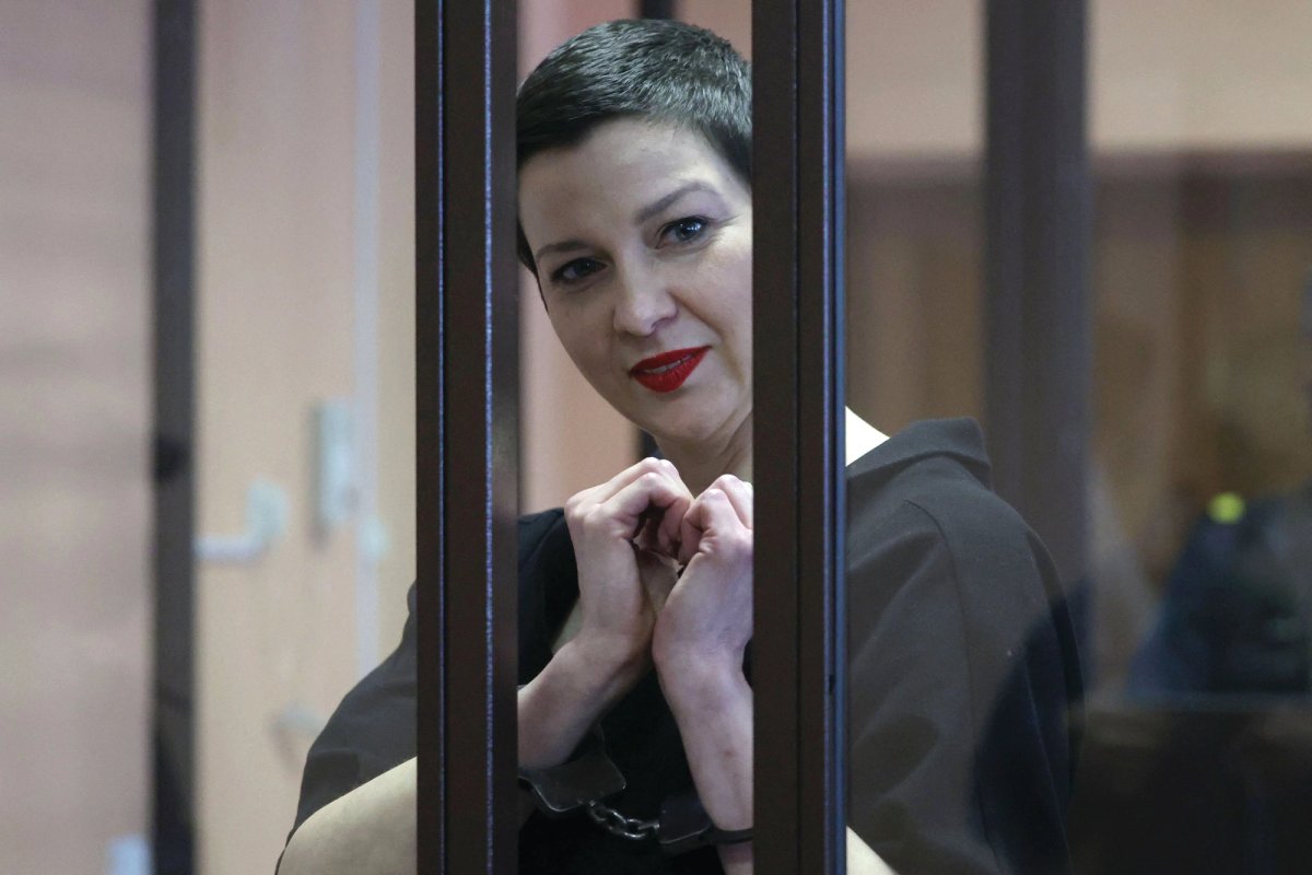 Artist, musician and art director Maria Kolesnikova was sentenced to 11 years in prison last month on charges of extremism and “conspiring to seize  state power” © Ramil Nasibulin/Belta/AFP via Getty Images