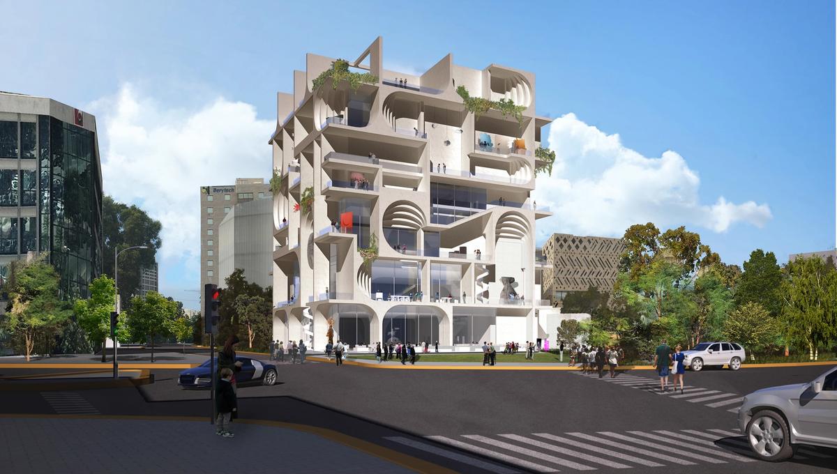 The Beirut Museum of Art, designed by the architecture firm WORKac © Beirut Museum of Art, designed by WORKac