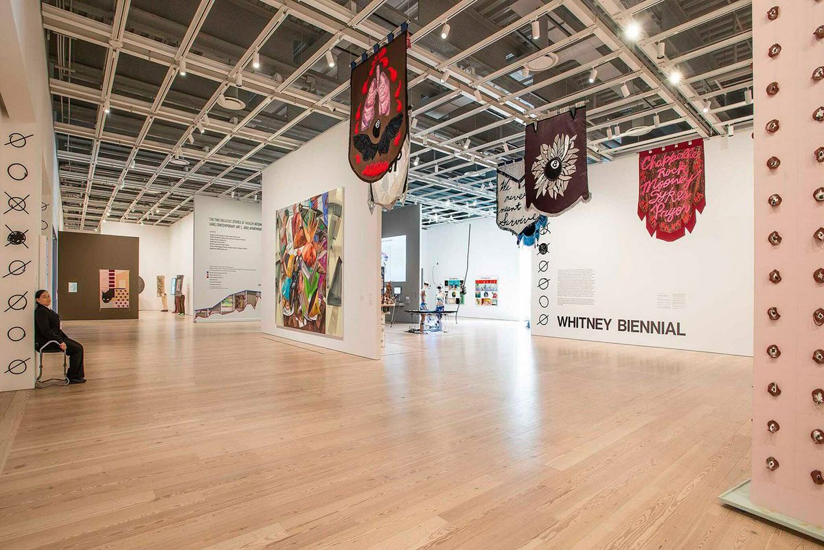Participation requires input beyond the initial creation: the Whitney Biennial first paid artist fees in 2017, and the artists in its forthcoming edition will each receive $2,000
Photo: Bill Orcutt
