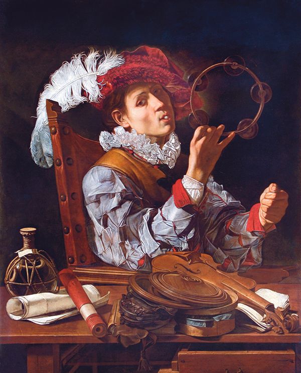 Who’s that boy? Cecco del Caravaggio’s Fabbricante di Strumenti Musicali (1610) © Historic England Archive