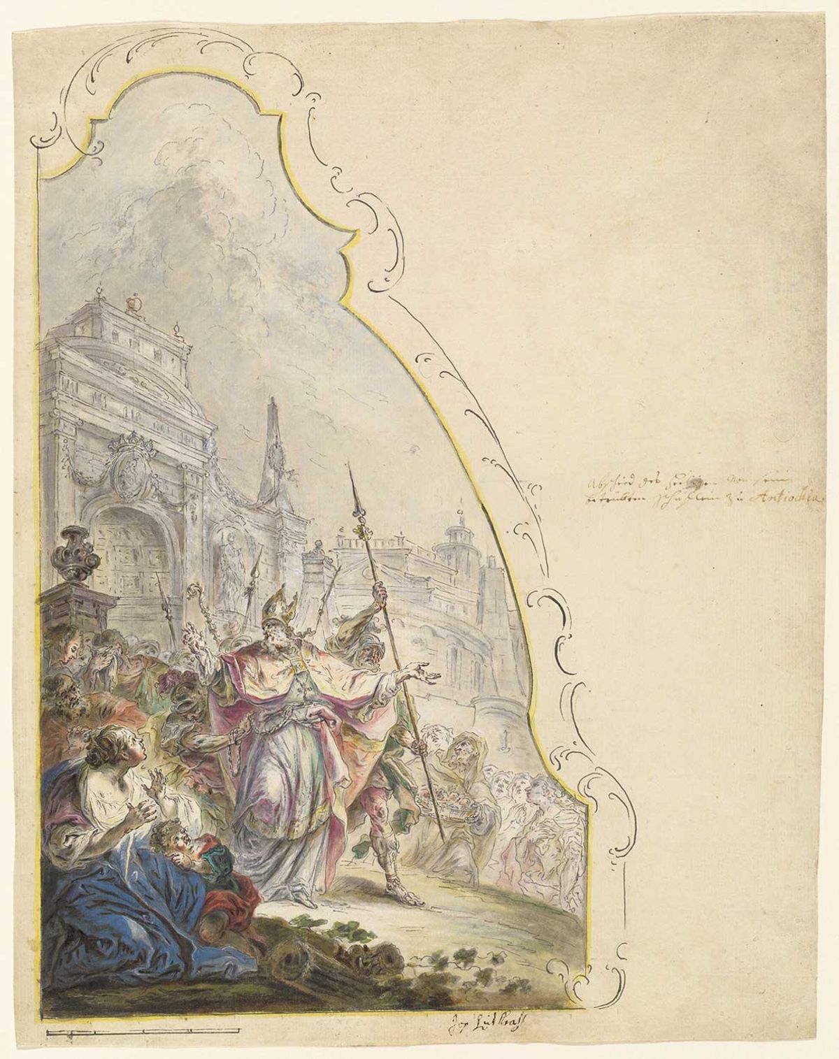 Questions are being raised: Johann Baptist Enderle’s Saint Ignatius Leaving Antioch (1773) was bought by Washington’s National Gallery of Art in 2007. It was consigned by the Gestapo in 1939 after Siegfried Laemmle left Germany, losing title to his property Wolfgang Ratjen Collection, Patrons’ Permanent Fund