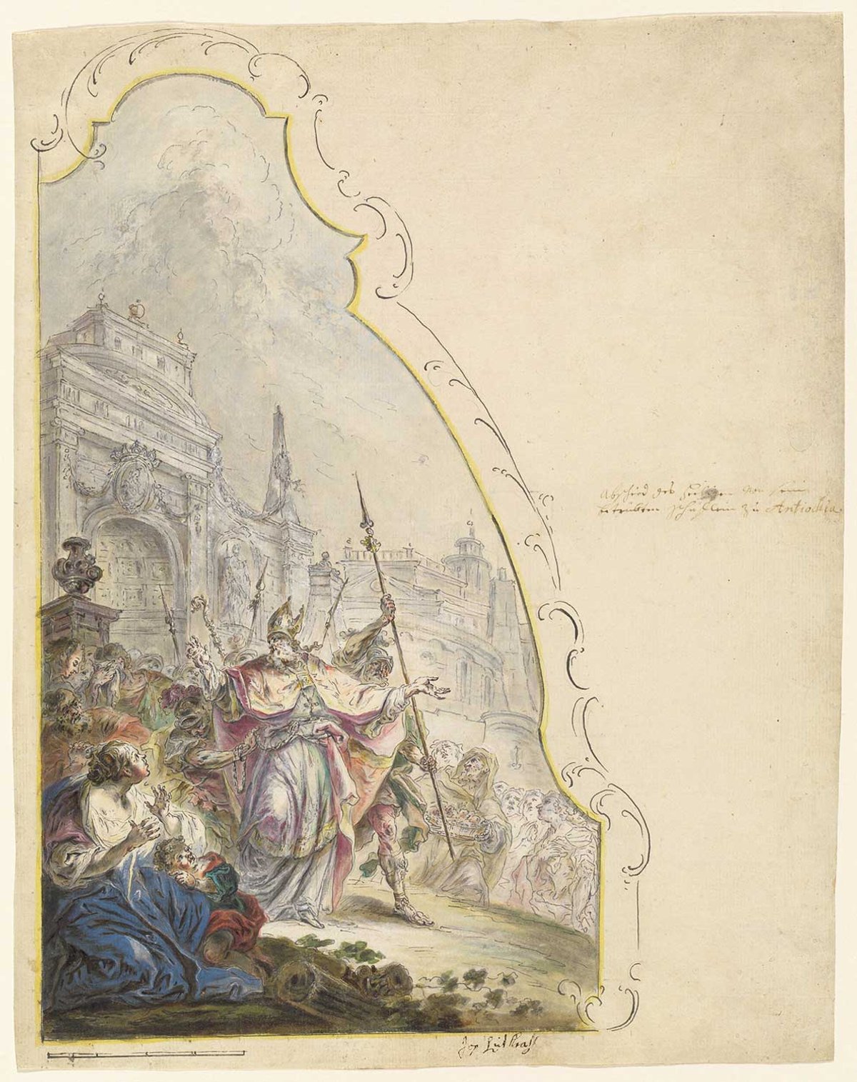 Questions are being raised: Johann Baptist Enderle’s Saint Ignatius Leaving Antioch (1773) was bought by Washington’s National Gallery of Art in 2007. It was consigned by the Gestapo in 1939 after Siegfried Laemmle left Germany, losing title to his property Wolfgang Ratjen Collection, Patrons’ Permanent Fund