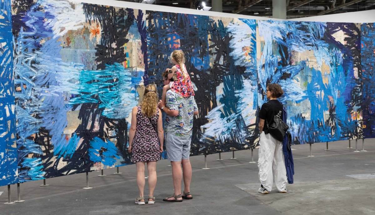 Oscar Murillo, Masses, disrupted frequencies (Argentina, Colombia, Ghana, Nepal, Malaysia, India, China, Egypt, United States, Morocco, Philippines, Germany, United Kingdom) (2013-23), Carlos/Ishikawa, Taka Ishii, Kurimanzutto, David Zwirner David Owens