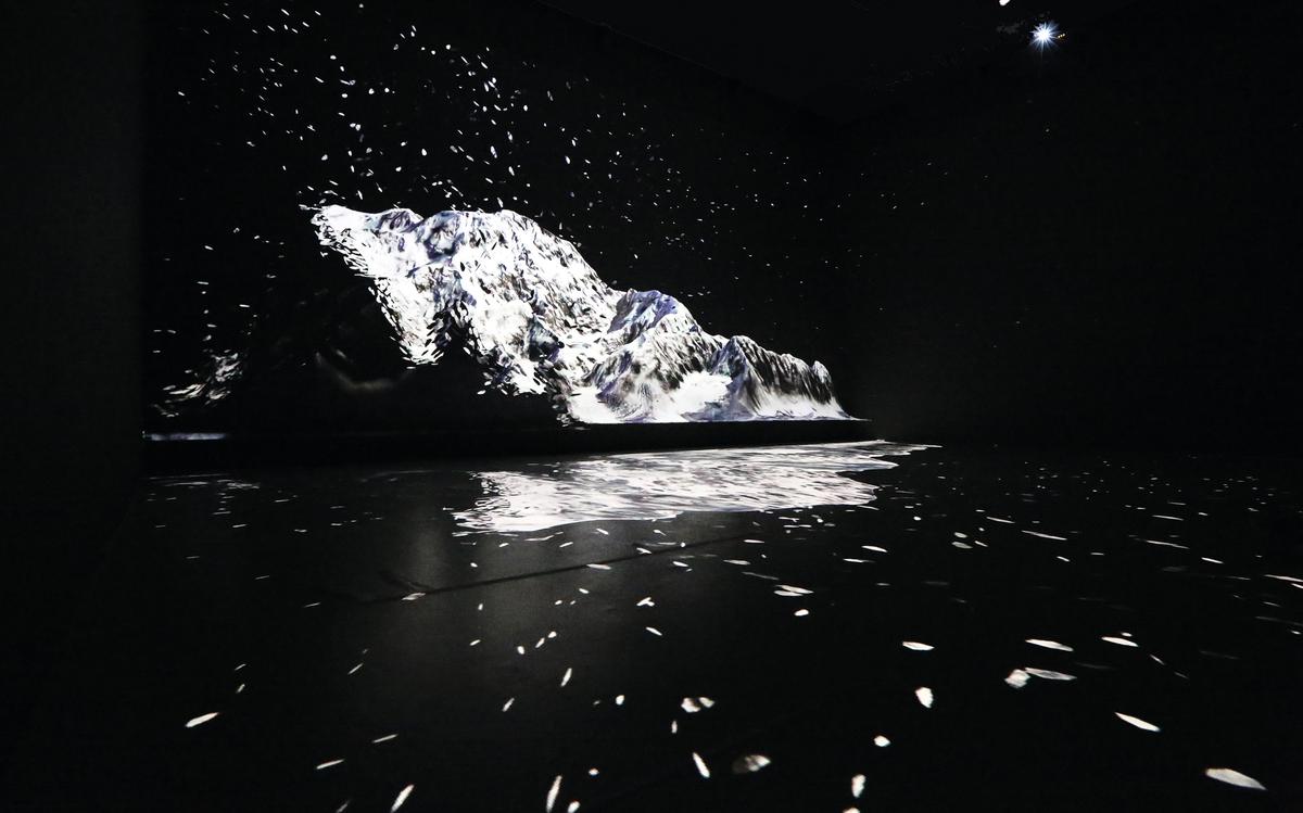 Yiyun Kang’s immersive work FINITE (2021) will be part of Decoding Korea at the Grand Palais Immersif in Paris © Yiyun Kang, courtesy the artist