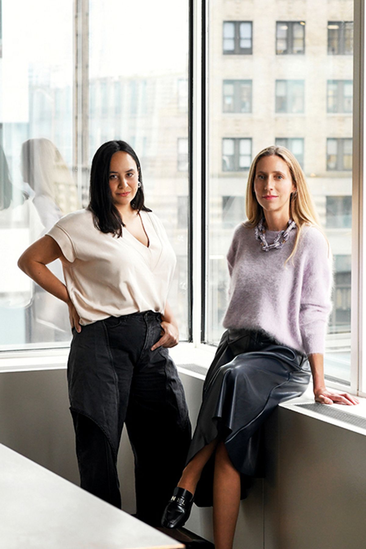 High design: Collectible co-founders Liv Vaisberg and Clélie Debehault have brought their fair back to the WSA building, this time on the 39th floor
Photo by Edoardo Cozzani