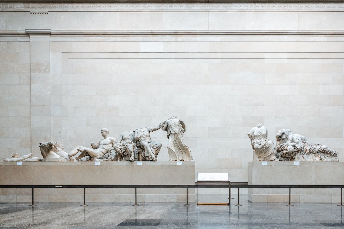The Parthenon Marbles at the British Museum in London By Dennis/Adobe Stock