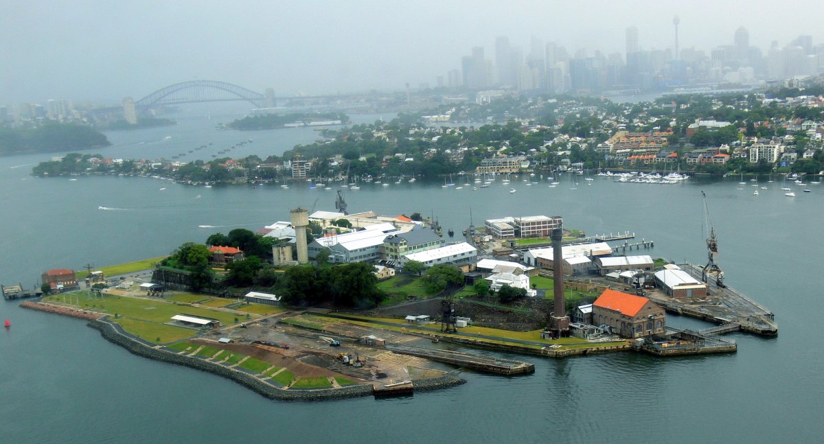 Cockatoo Island is a regular venue for the Sydney Biennale Photo: Dave Keeshan