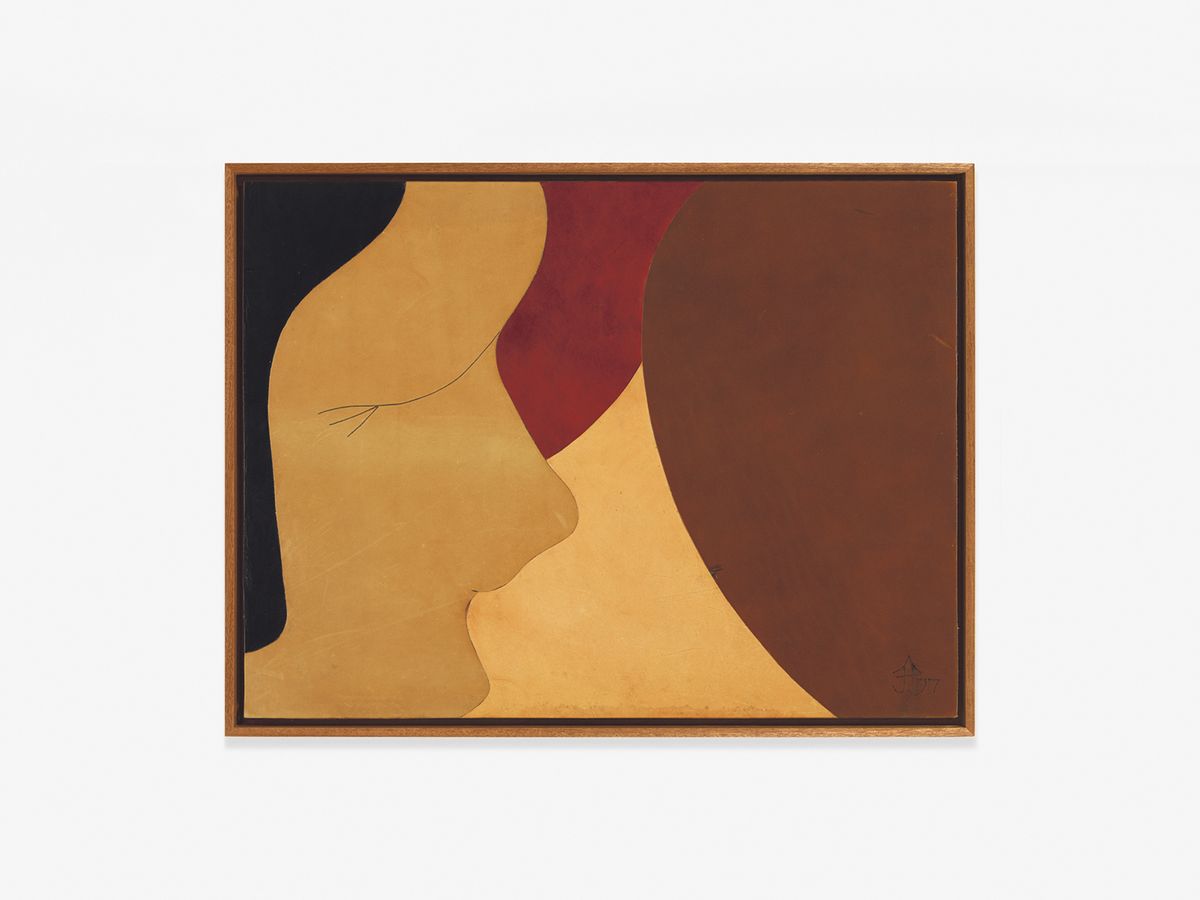 Frank Diaz Escalet’s No 8 Kiss (1977) Courtesy Andrew Kreps Gallery, Kaufmann Repetto and Anton Kern Gallery