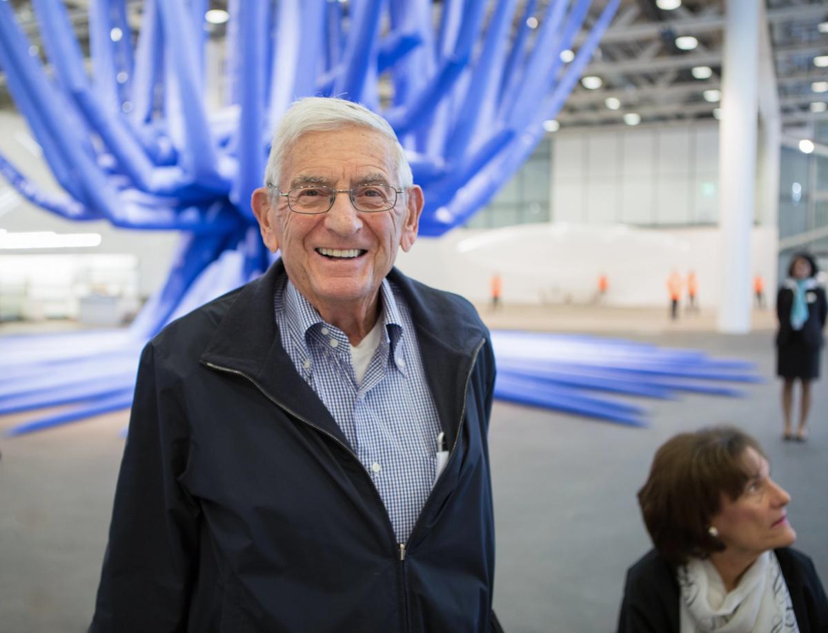 Eli Broad at Art Basel in 2017 Photo: David Owens