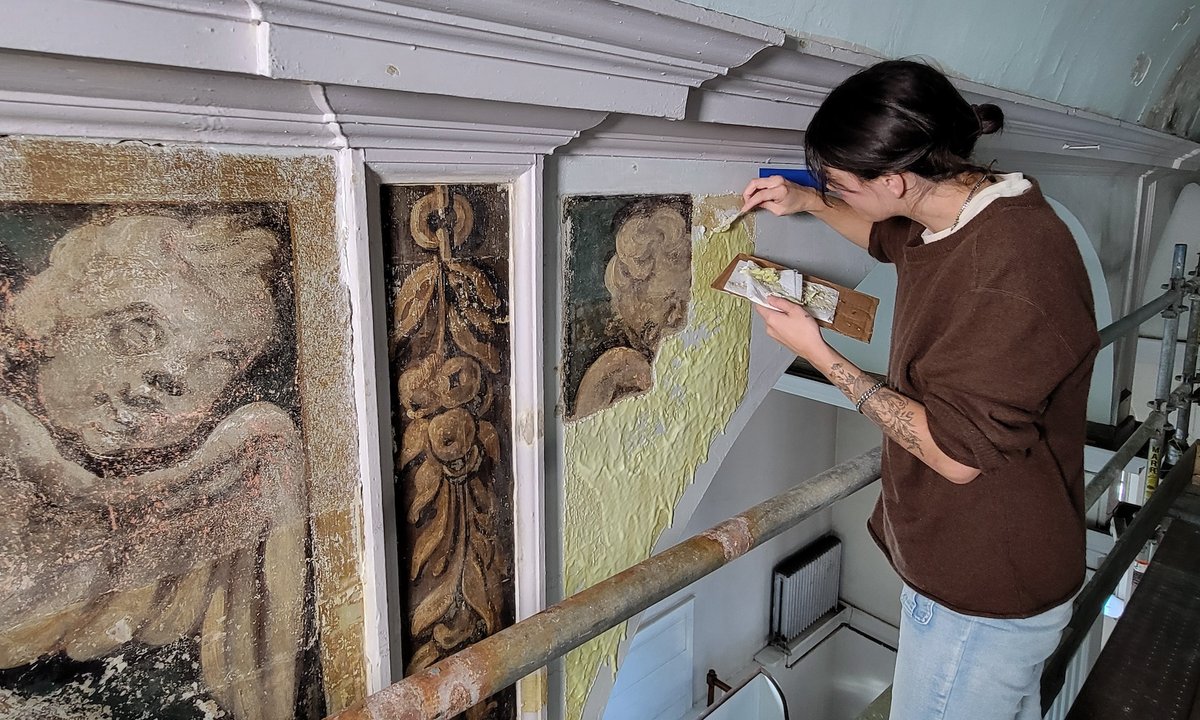 Restoring a 300-year-old mural in Boston’s historic Old North Church – The Art Newspaper Restoring a 300-year-old mural in Boston’s historic Old North Church – The Art Newspaper