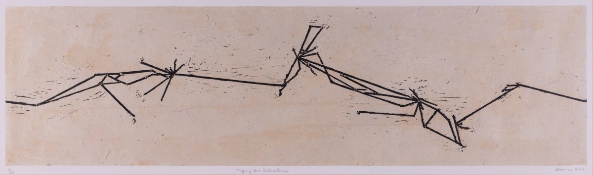 Zarina, Mapping the Dislocations (2001)
Image courtesy of the artist and KNMA