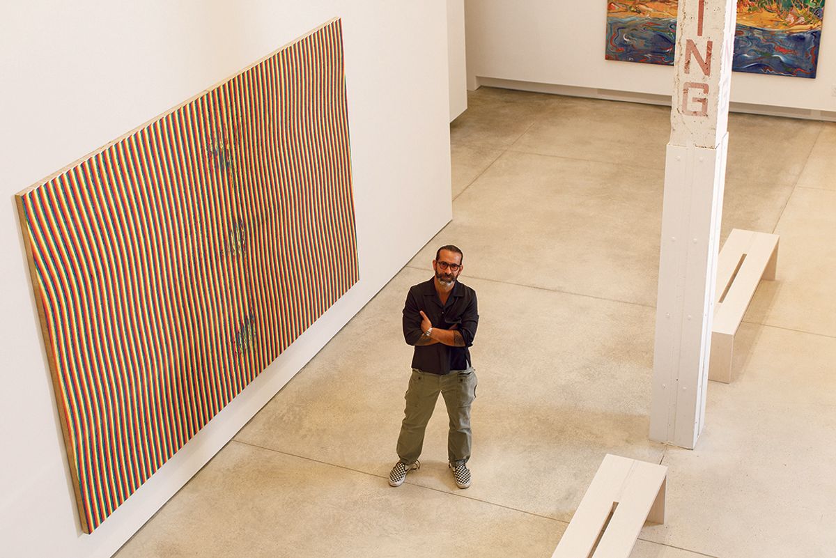 John Marquez’s space will feature selections from his collection as well as solo shows Photo: Kevin Beltran courtesy Marquez Art Projects