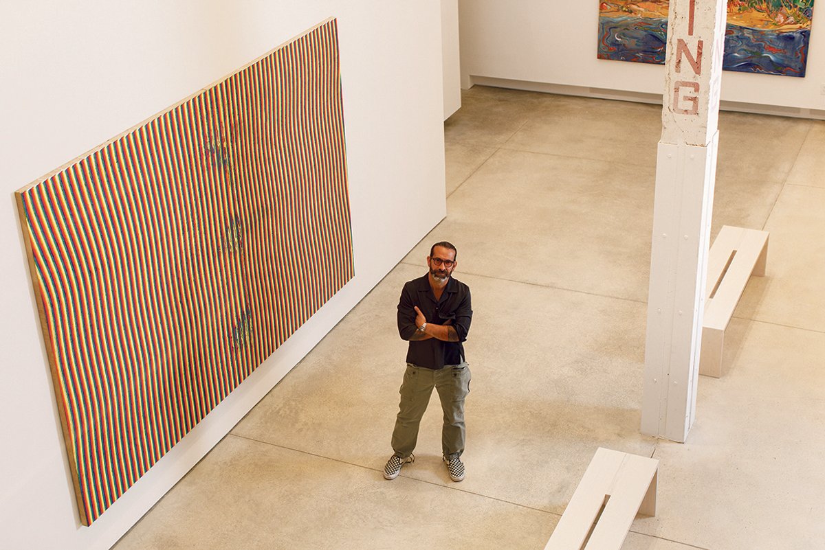 John Marquez’s space will feature selections from his collection as well as solo shows Photo: Kevin Beltran courtesy Marquez Art Projects