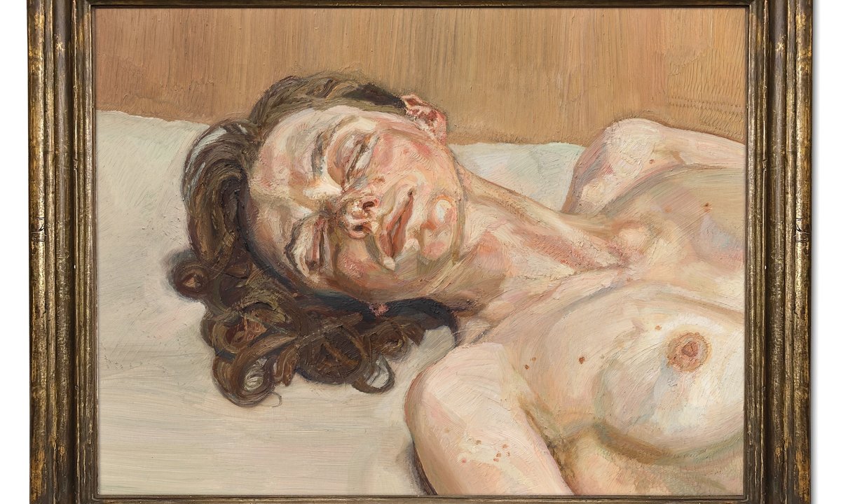 Lucian Freud's portrait of muse and fellow artist Janey Longman to be auctioned for first time with £15m price tag