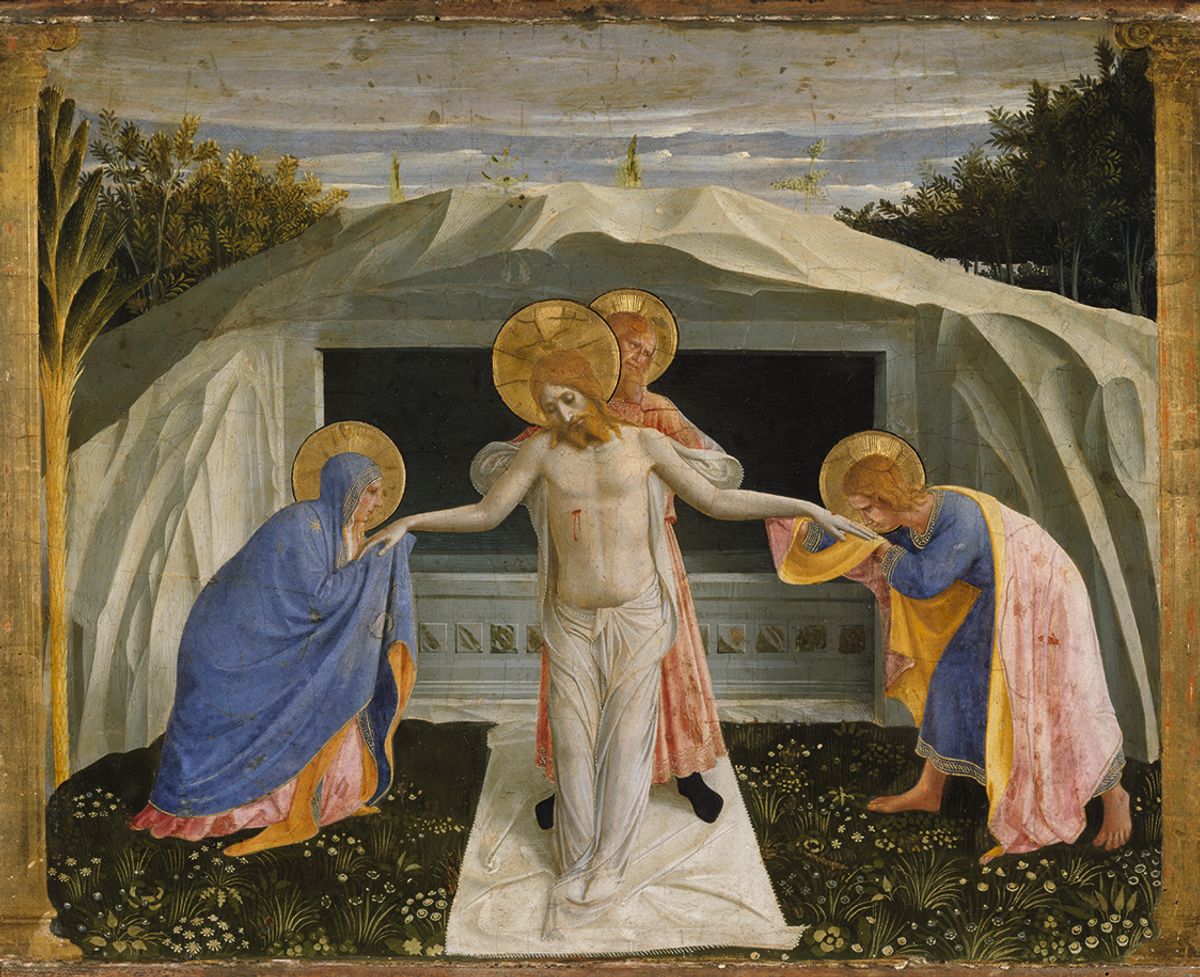 Fra Angelico’s The Entombment of Christ (1438-40) has travelled from Munich for the Florence exhibition © BPK/Bayerische Staatsgemäldesammlungen