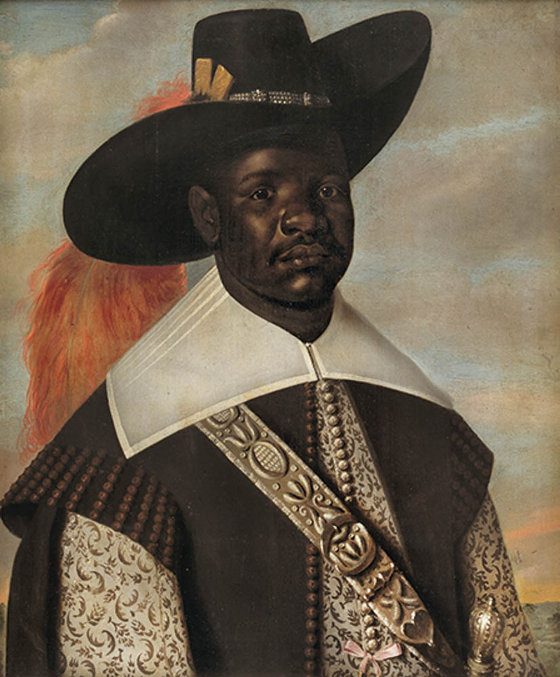 Don Miguel de Castro, Emissary of Kongo, a 17th-century portrait by an unknown Dutch artist Statens Museum for Kunst