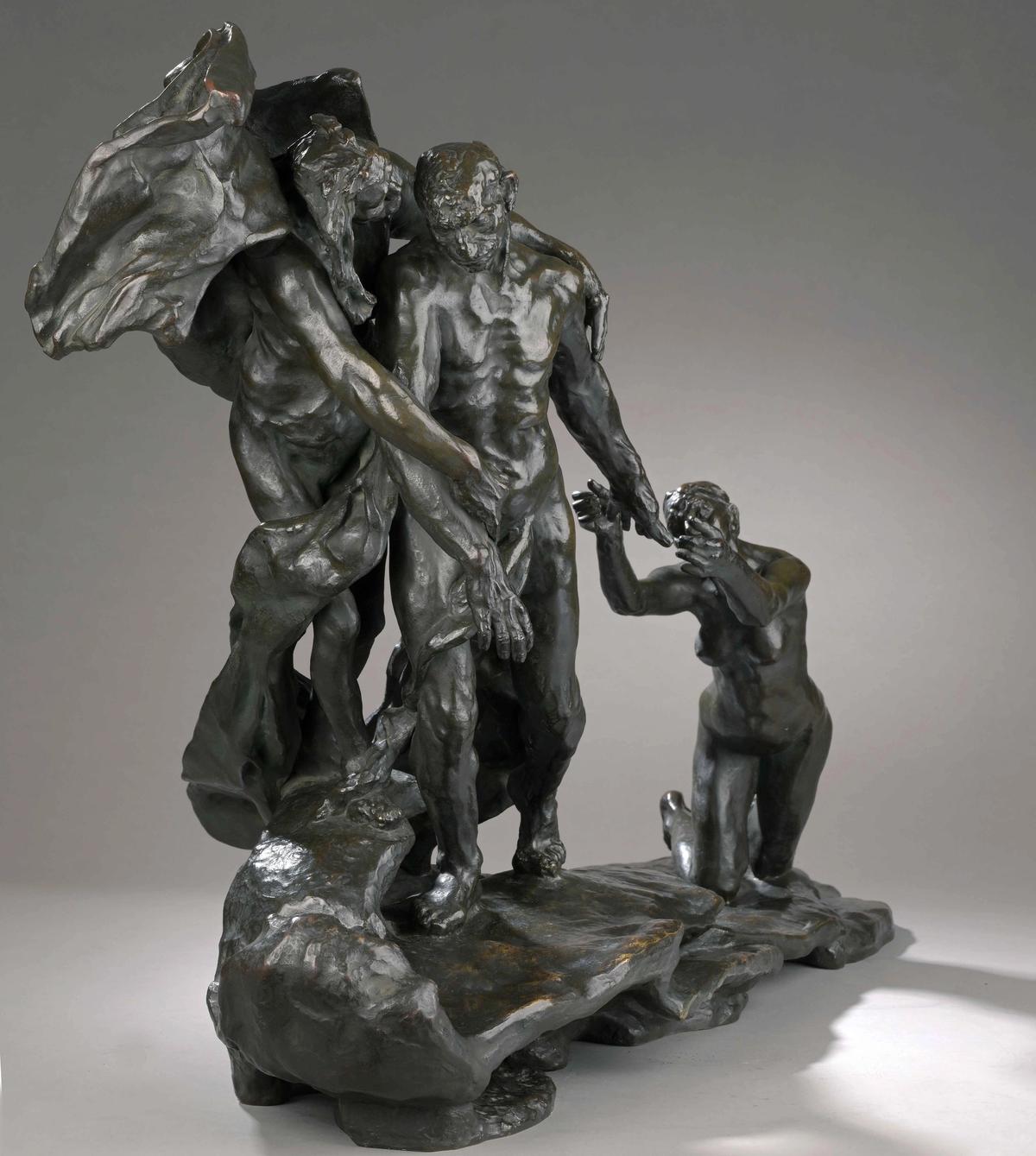 The scene depicted in L’Age Mûr (The Age of Maturity) could be interpreted as an allegory of life’s trajectory but also of Claudel’s personal tragedy
Courtesy of Philocale. Photo: Luc Paris