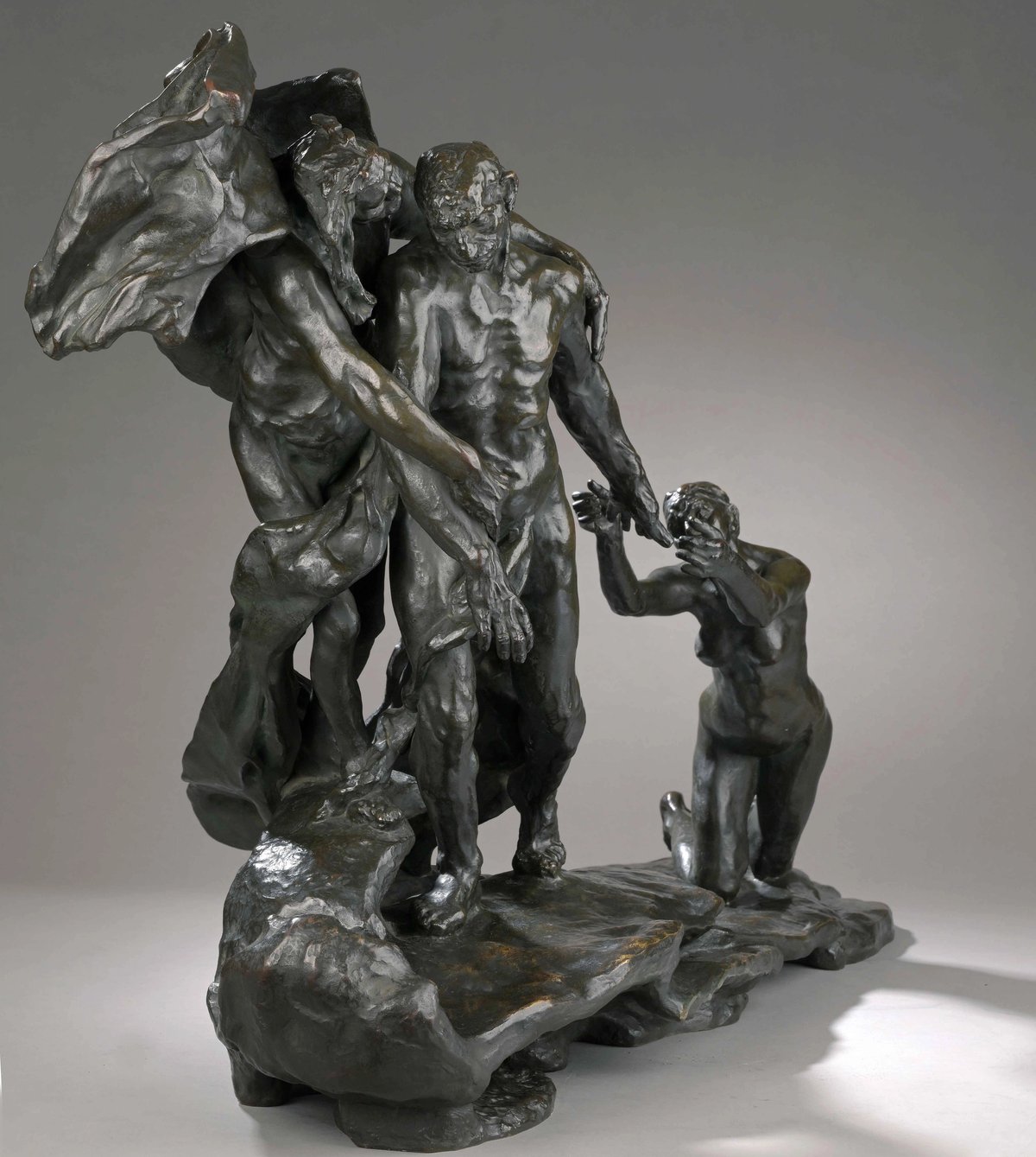 The scene depicted in L’Age Mûr (The Age of Maturity) could be interpreted as an allegory of life’s trajectory but also of Claudel’s personal tragedy
Courtesy of Philocale. Photo: Luc Paris