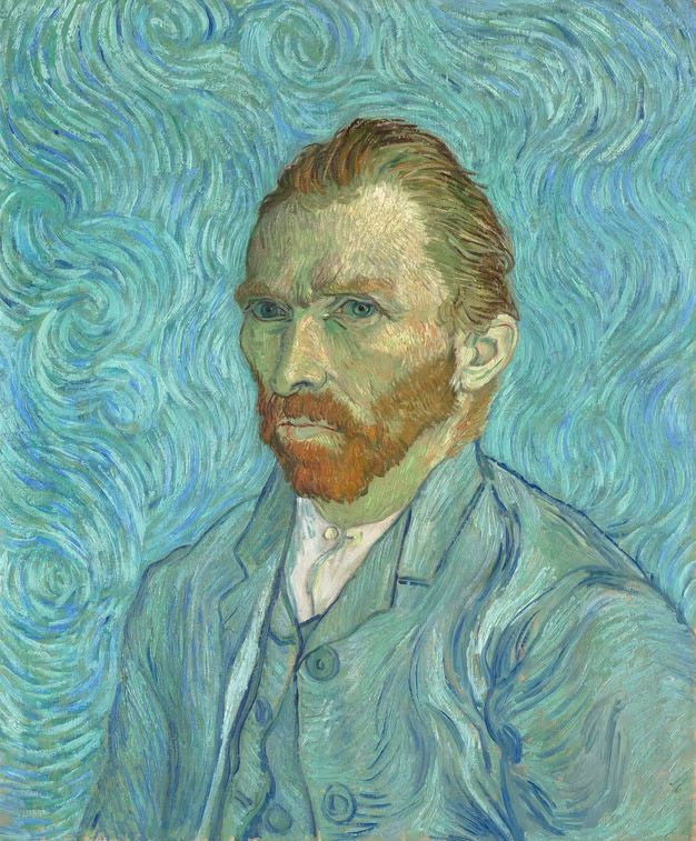 Vincent van Gogh, Self-portrait (1889), given to Dr Paul Gachet © Photo: Distribution RMN Musée d'Orsay, Paris/Patrice Schmidt