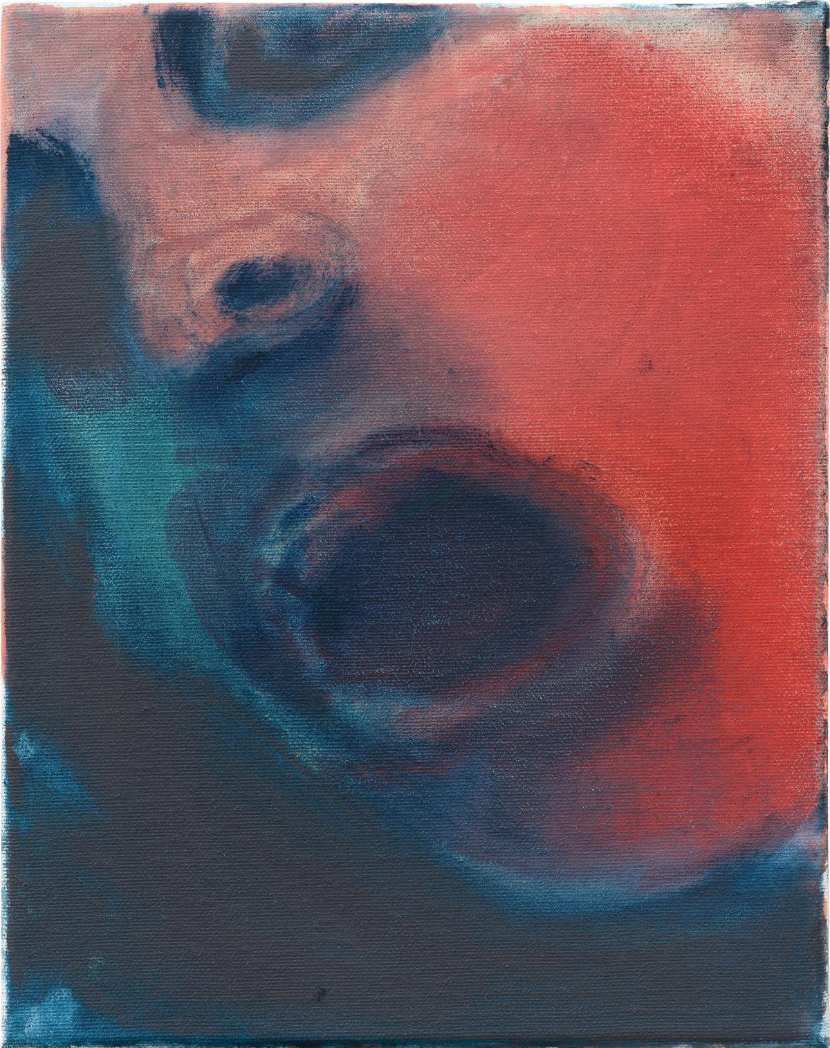 Marlene Dumas's Mouth (2018-2021). Courtesy of Sotheby's and the artist