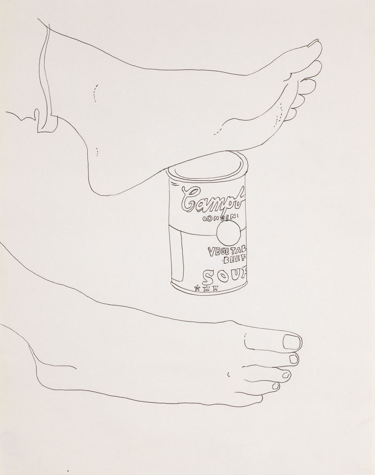 In Pictures Andy Warhol s explicit drawings from the 1950s that he