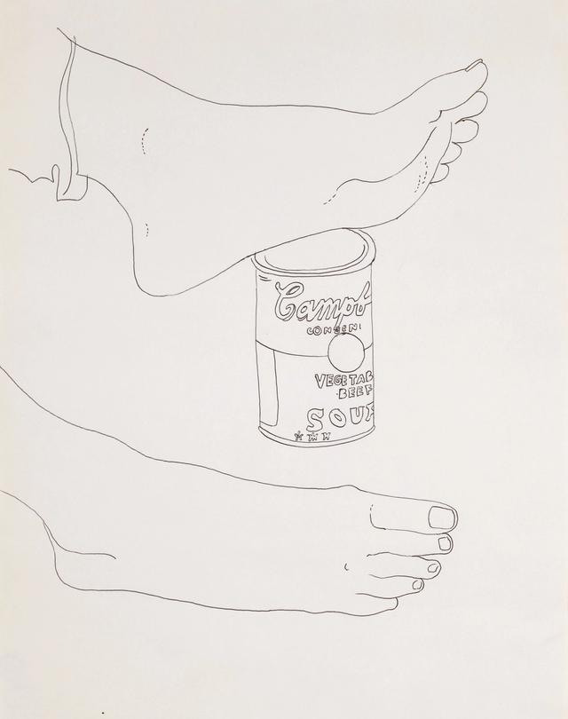 In Pictures Andy Warhol's explicit drawings from the 1950s that he