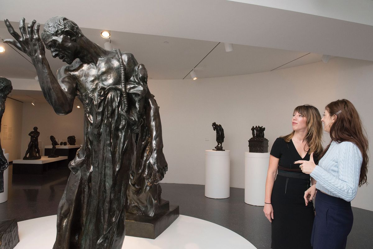 No headache to organise: the Rodin show Photo: Elena Olivo for the Brooklyn Museum