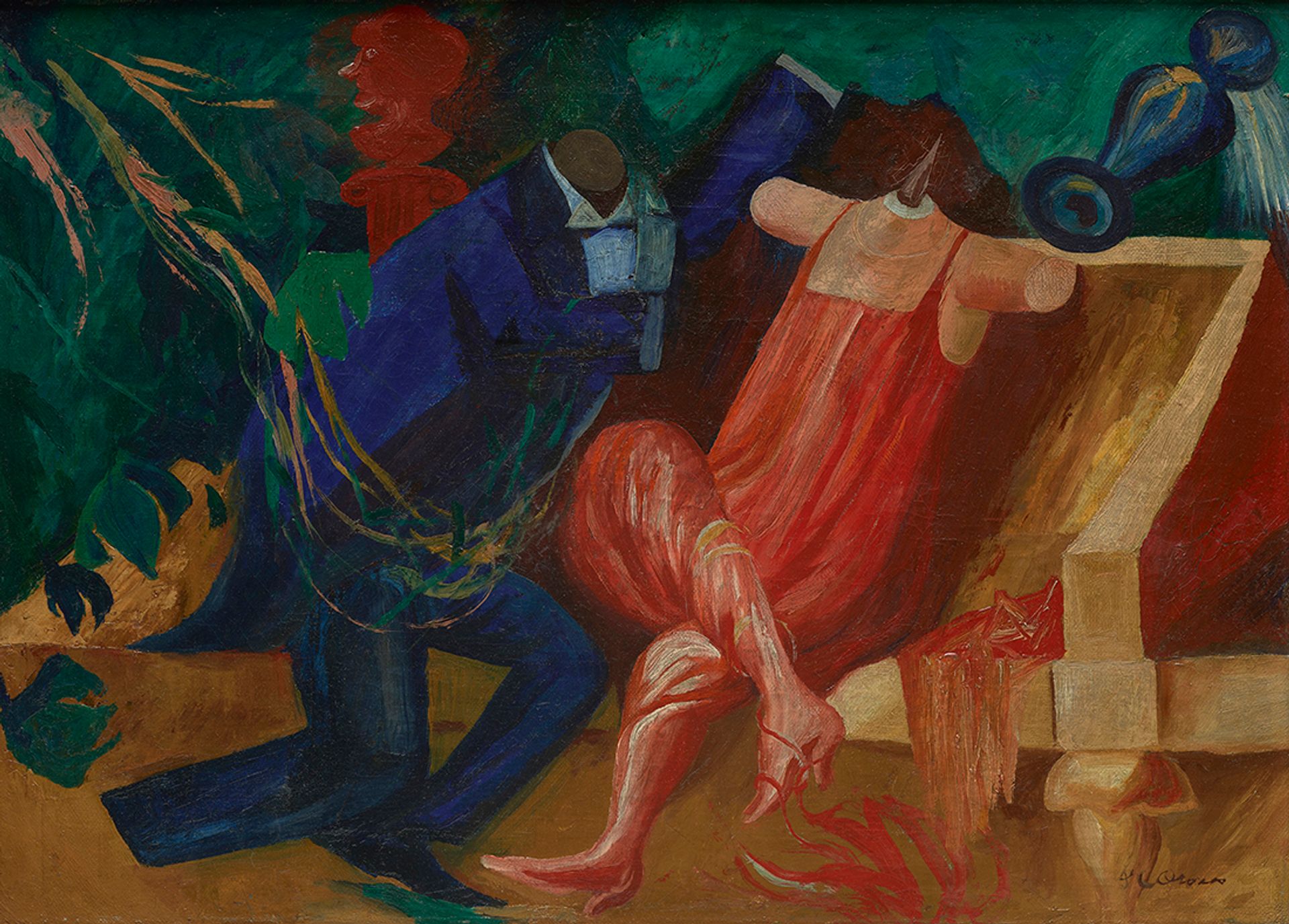 José Clemente Orozco's Mannikins (1930) is a promised gift to the DMA from Nancy and Jeremy Halbreich 