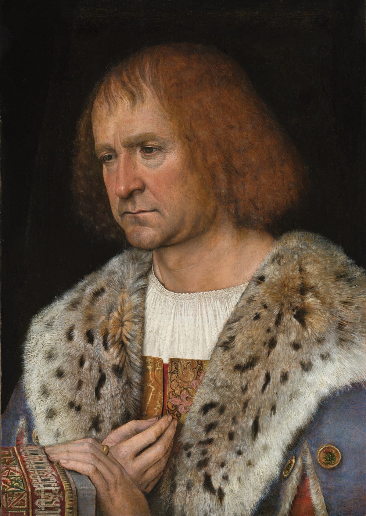 Michel Sittow’s Portrait of Diego de Guevara (around 1515-18) National Gallery of Art, Washington, Andrew W. Mellon Collection