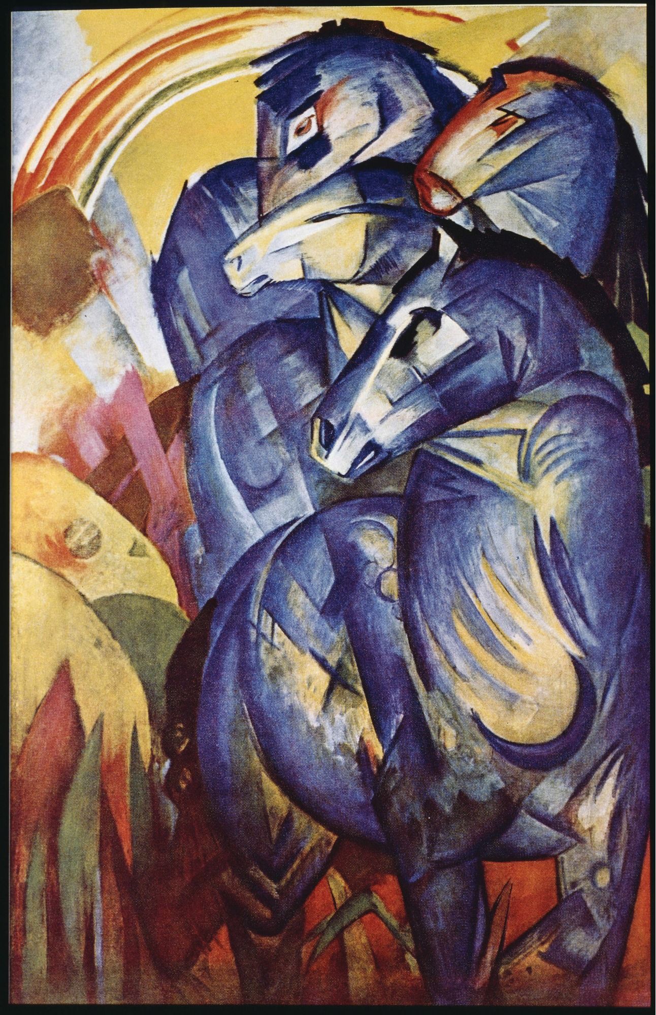 The search for Franz Marc s iconic blue horses