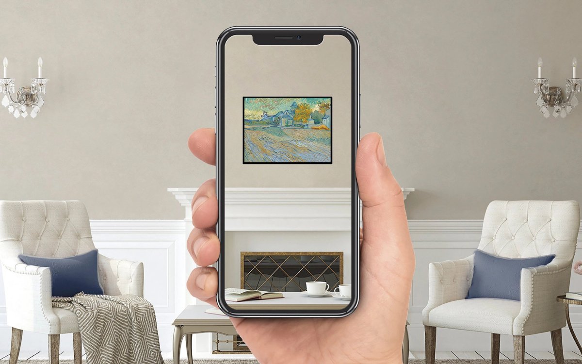 Virtual hang: Christie’s clients can use its mobile app with a phone or Vision Pro headset to aid in decision-making Courtesy Christie's Images