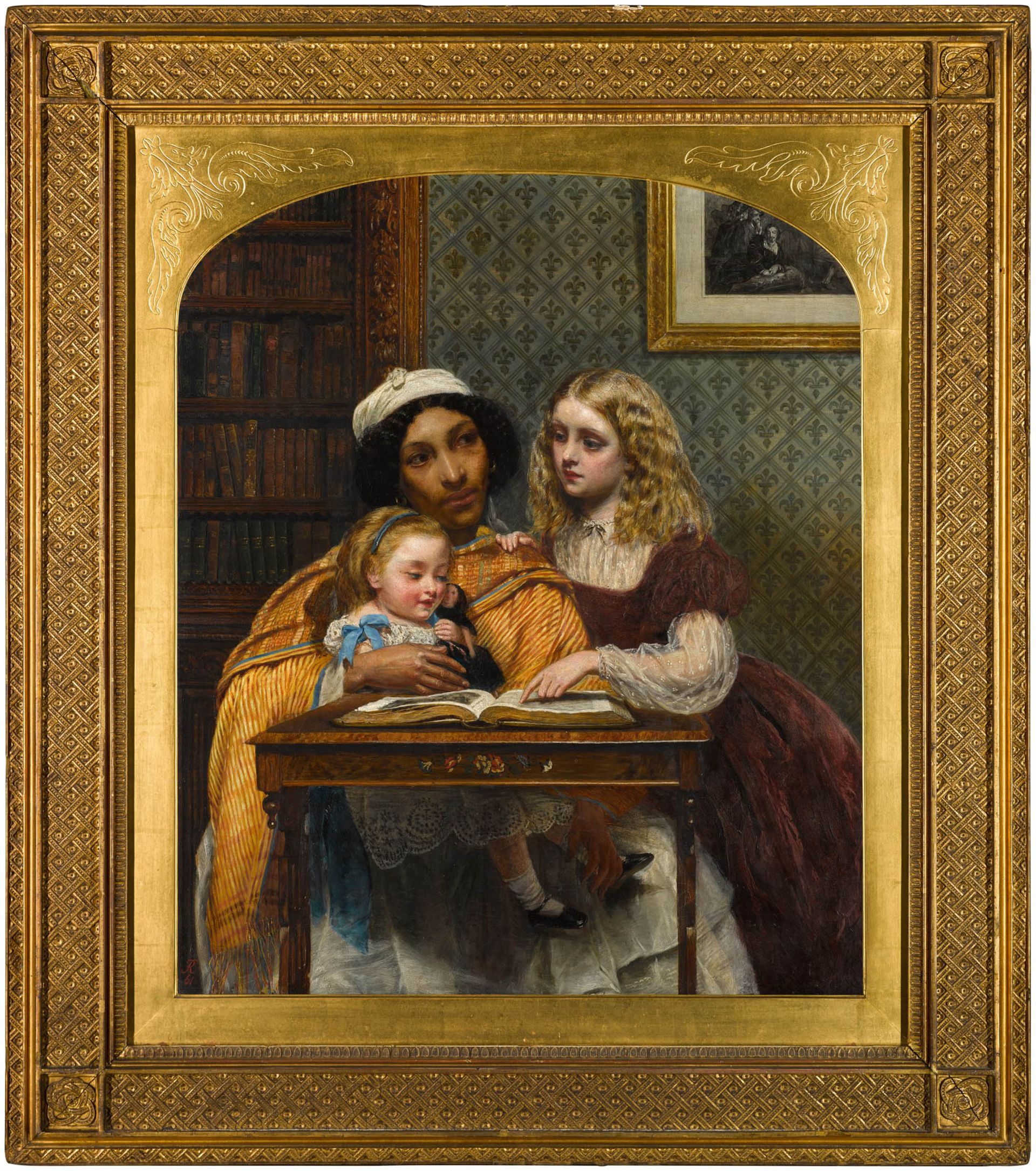 Rebecca Solomon, A Young Teacher, 1861. Museum purchase, Surdna Fund Courtesy the Princeton University Art Museum, Princeton, New Jersey
