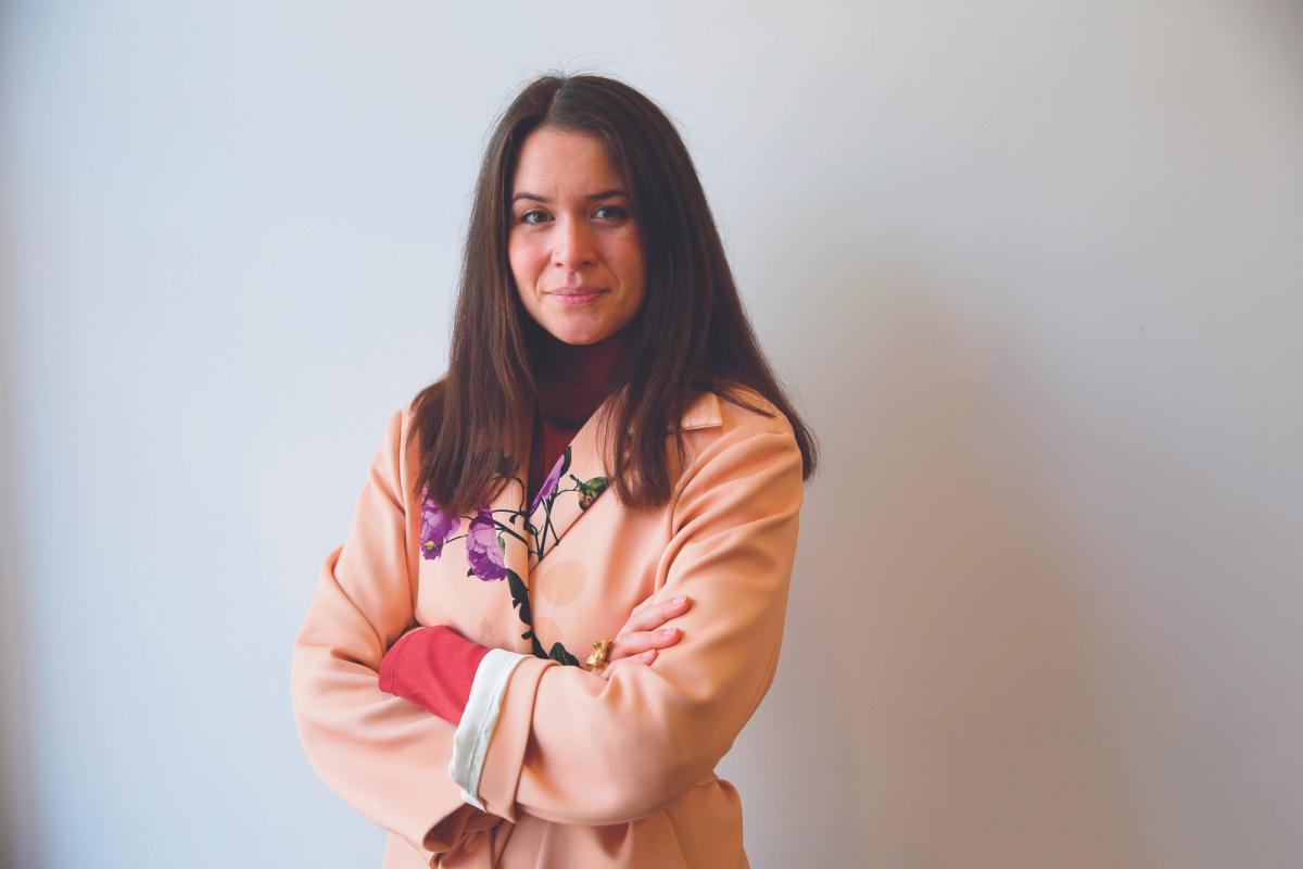 Rebecca Lamarche-Vadel, the director of Lafayette Anticipations, Fondation des Galeries Lafayette, Paris
© Chloé Magdalaine