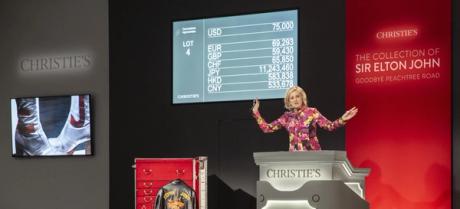  Christie's Elton John evening sale proves Wednesday night is alright for buying 
