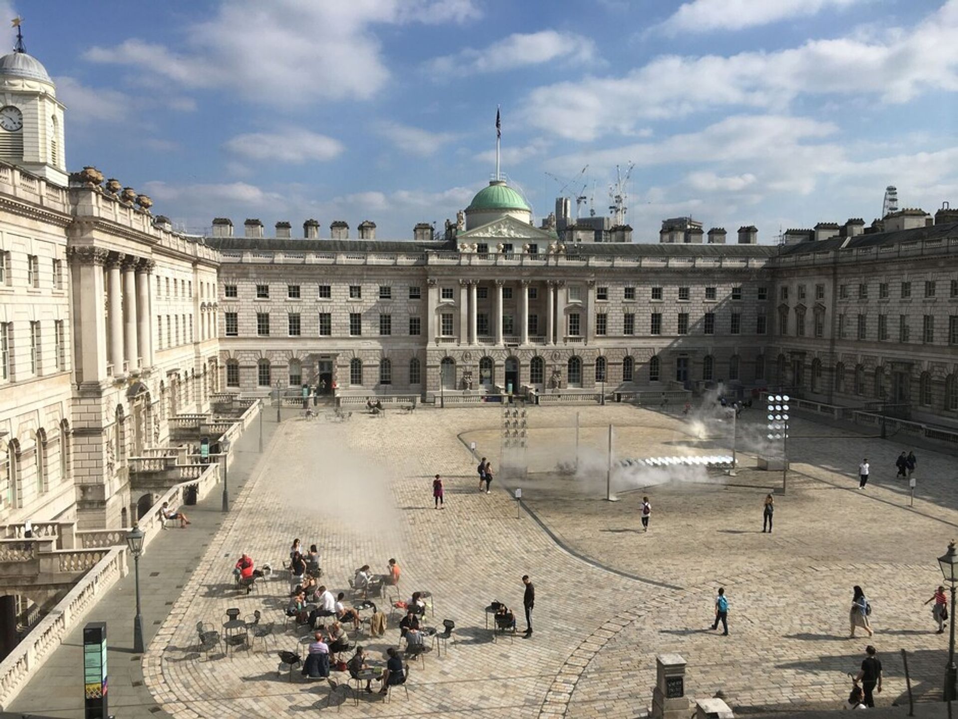 The Courtauld Institute of Art is based in Somerset House on The Strand, London