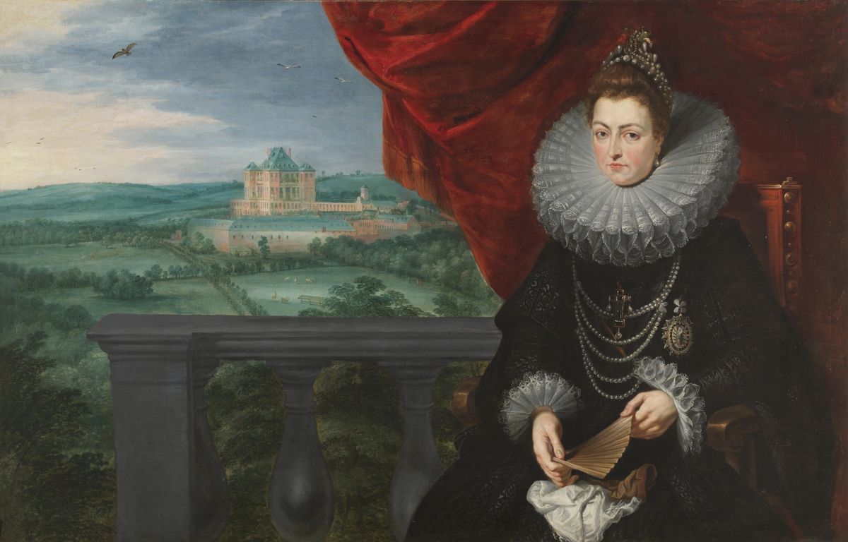 Peter Paul Rubens and Jan Brueghel the Elder's The Infanta Isabel Clara Eugenia (around 1615) Courtesy of Museo Nacional del Prado, Madrid